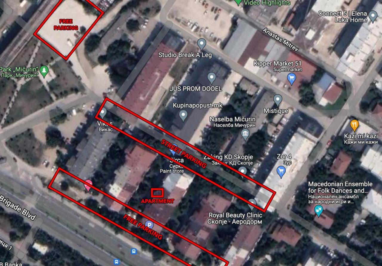 Primestay Duplex Retreat - Free Parking Daire Üsküp